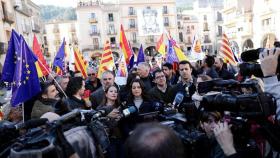 Inés Arrimadas en Amer (Gerona)