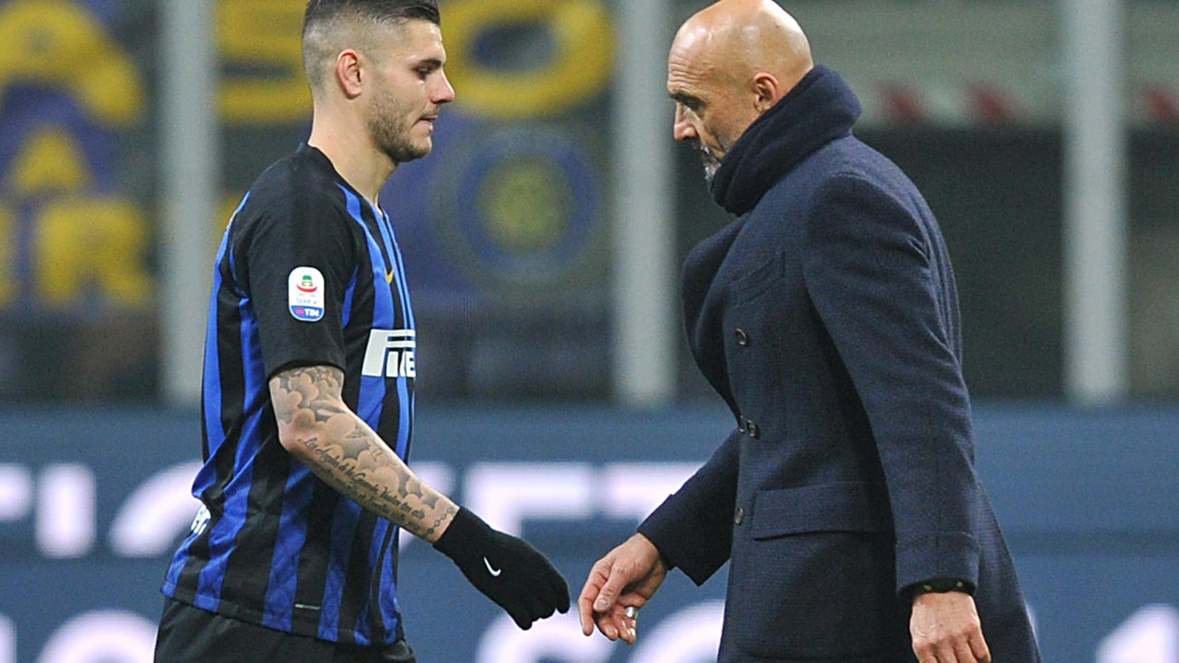 Icardi y Spalletti