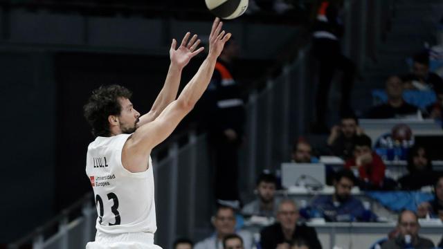 Triple de Serio Llull en la final de la Copa del Rey