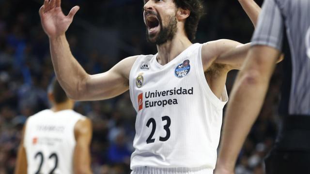 Sergio Llull, durante la final de Copa