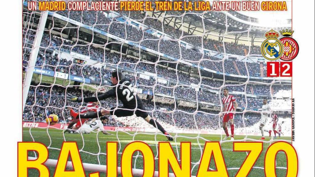 Portada del diario AS (18/02/2019)