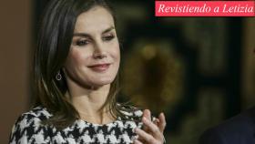 La reina Letizia, presidiendo la entrega de las Melladas al Mérito de las Bellas Artes en Córdoba.