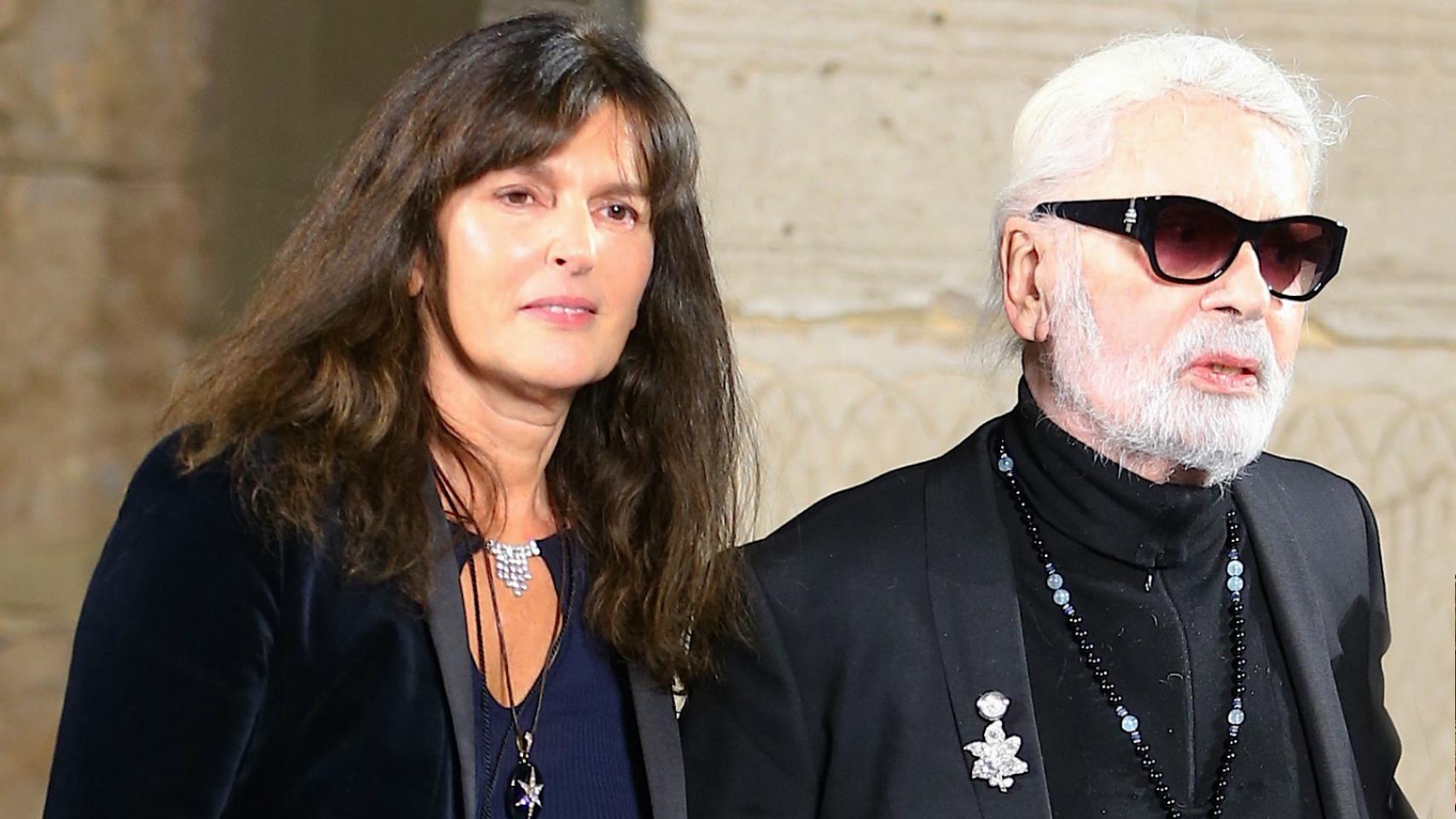 Virginie Viard ha sido durante décadas la mano derecha de Lagerfeld.