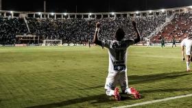 Rodrygo celebrando un gol. Foto: Twitter (@SantosFC)