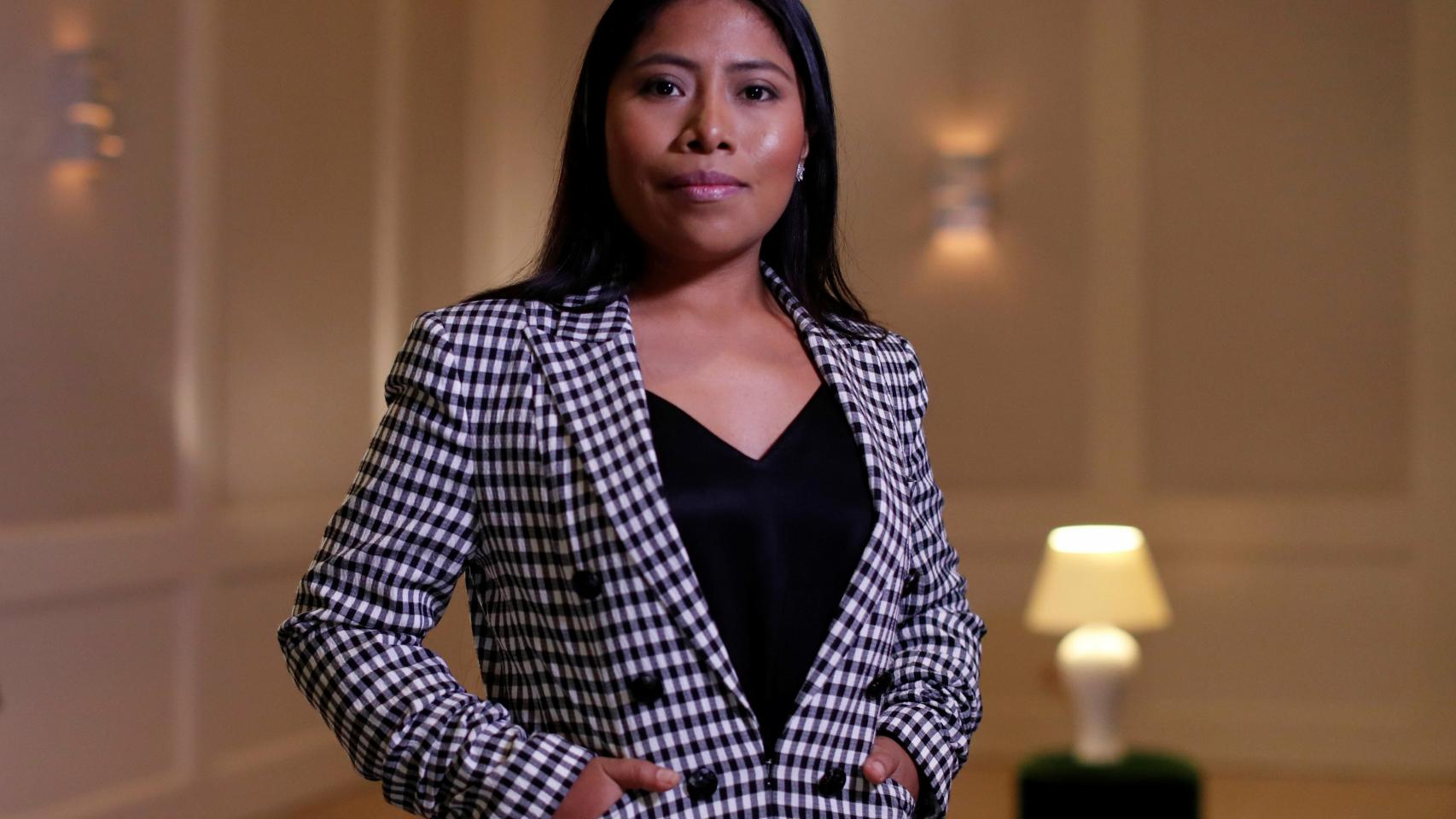 Yalitza Aparicio, actriz protagonista en la película 'Roma'.