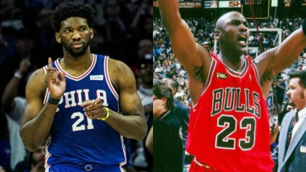 Embiid y Michael Jordan