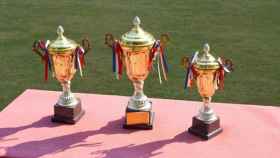 Trofeos de una competición en una imagen de archivo.