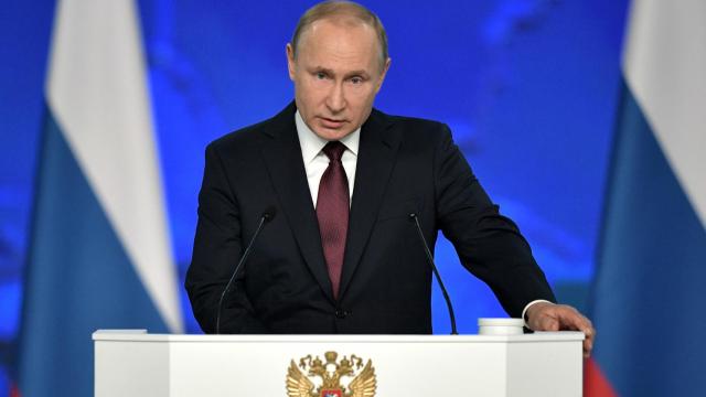 Putin, durante su intervención