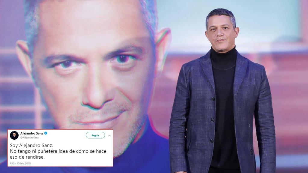 La última maravilla tuitera de Alejandro Sanz.