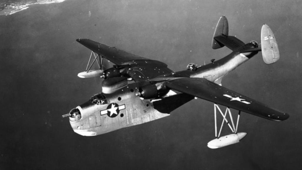 Un Martin PBM-5 Mariner.