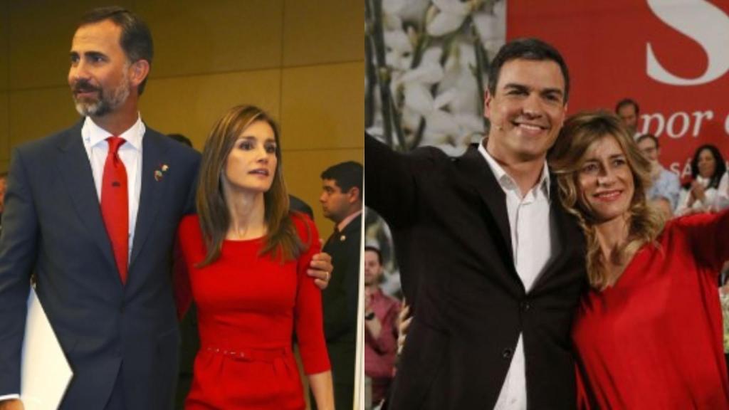 Tanto Letizia como Pedro Sánchez conocieron a sus actuales parejas con 30 años.