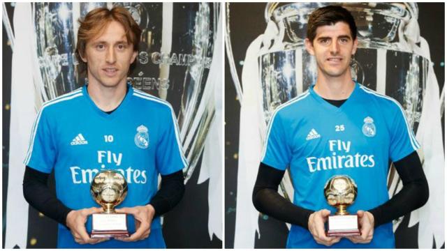 Modric y Courtois, mejor creador de juego y mejor portero por la IFFHS