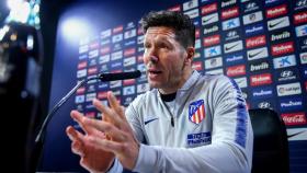 Simeone en rueda de prensa