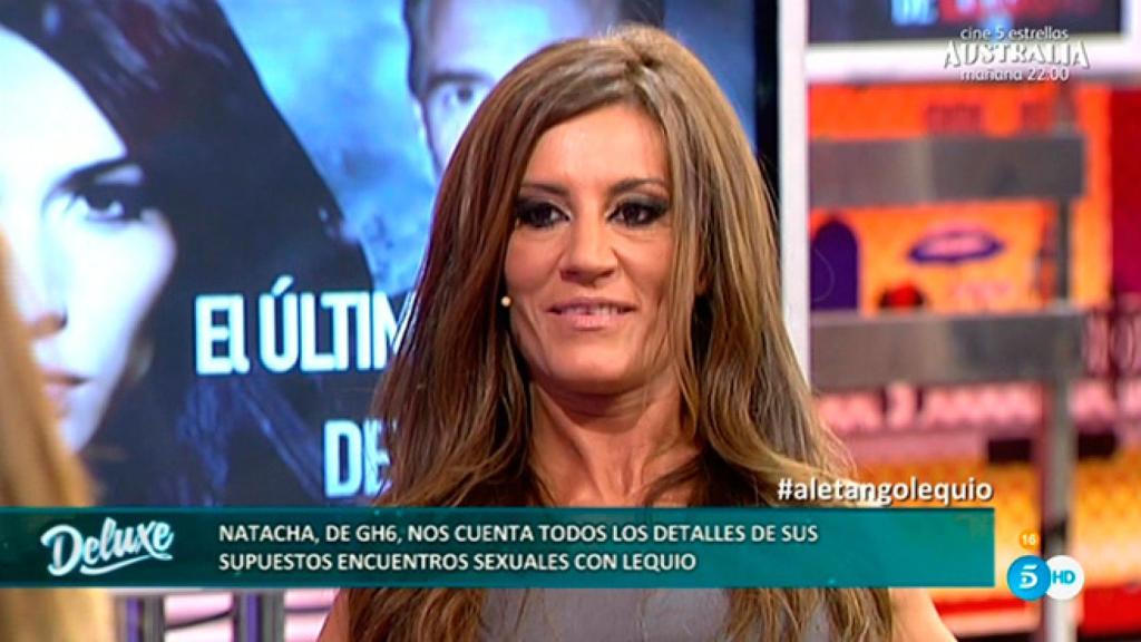 Hace años habló  de su supuesta relación con Alessandro Lequio en el 'Deluxe'.