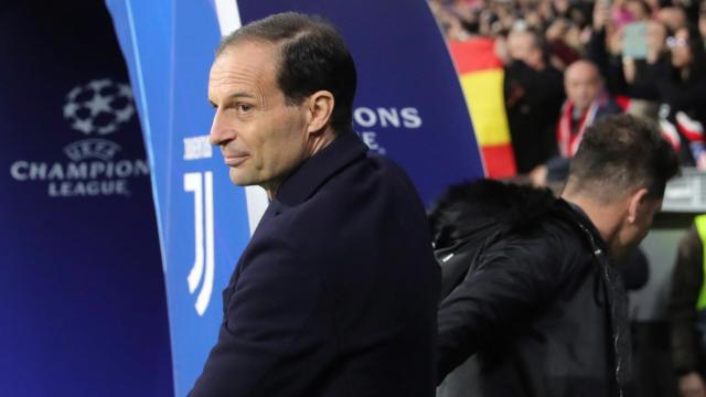 Massimiliano Allegri, con la Juventus