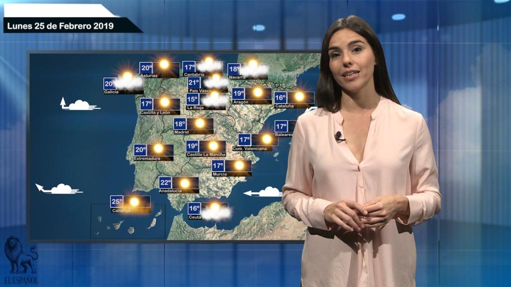 El tiempo: pronóstico para el lunes 25 de febrero