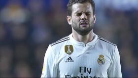 Nacho se lamenta de la amarilla recibida ante el Levante