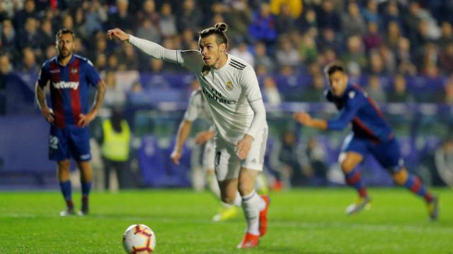 Bale marca de penalti al Levante