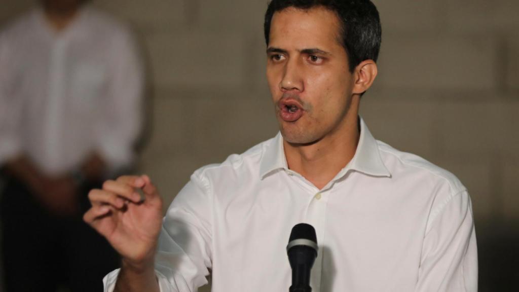 El líder opositor Juan Guaidó.