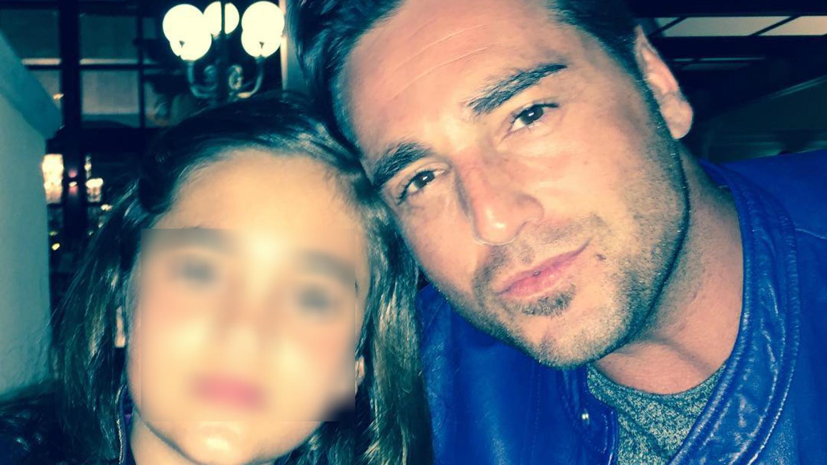 David Bustamante y su hija Daniella en una imagen de Instagram