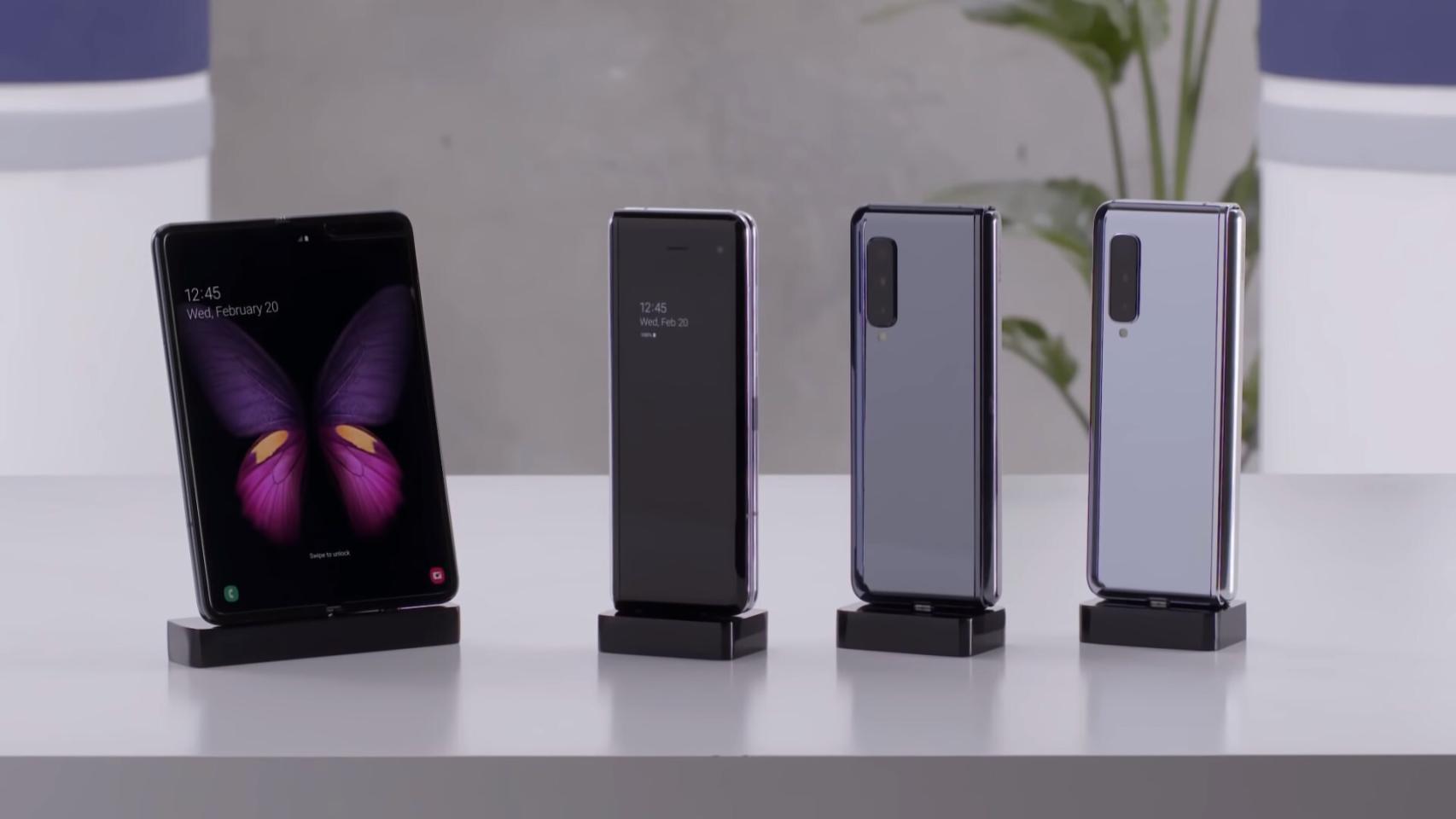 Samsung Galaxy Fold en vídeo: Samsung muestra con todo lujo de detalles su móvil plegable