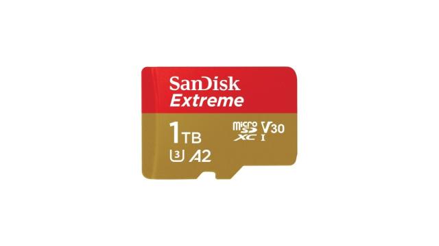 Sandisk presenta una tarjeta microSD de 1 TB porque… ¿por qué no?