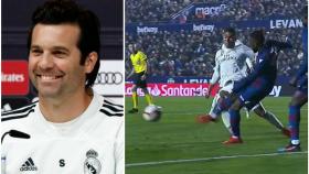 Solari: ¿El penalti a Casemiro? Meternos con los árbitros cuando aciertan...