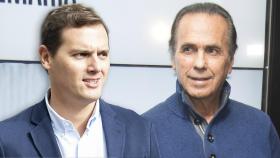 Albert Rivera y Pepe de Lucía, el padre de Malú, en un montaje de JALEOS.