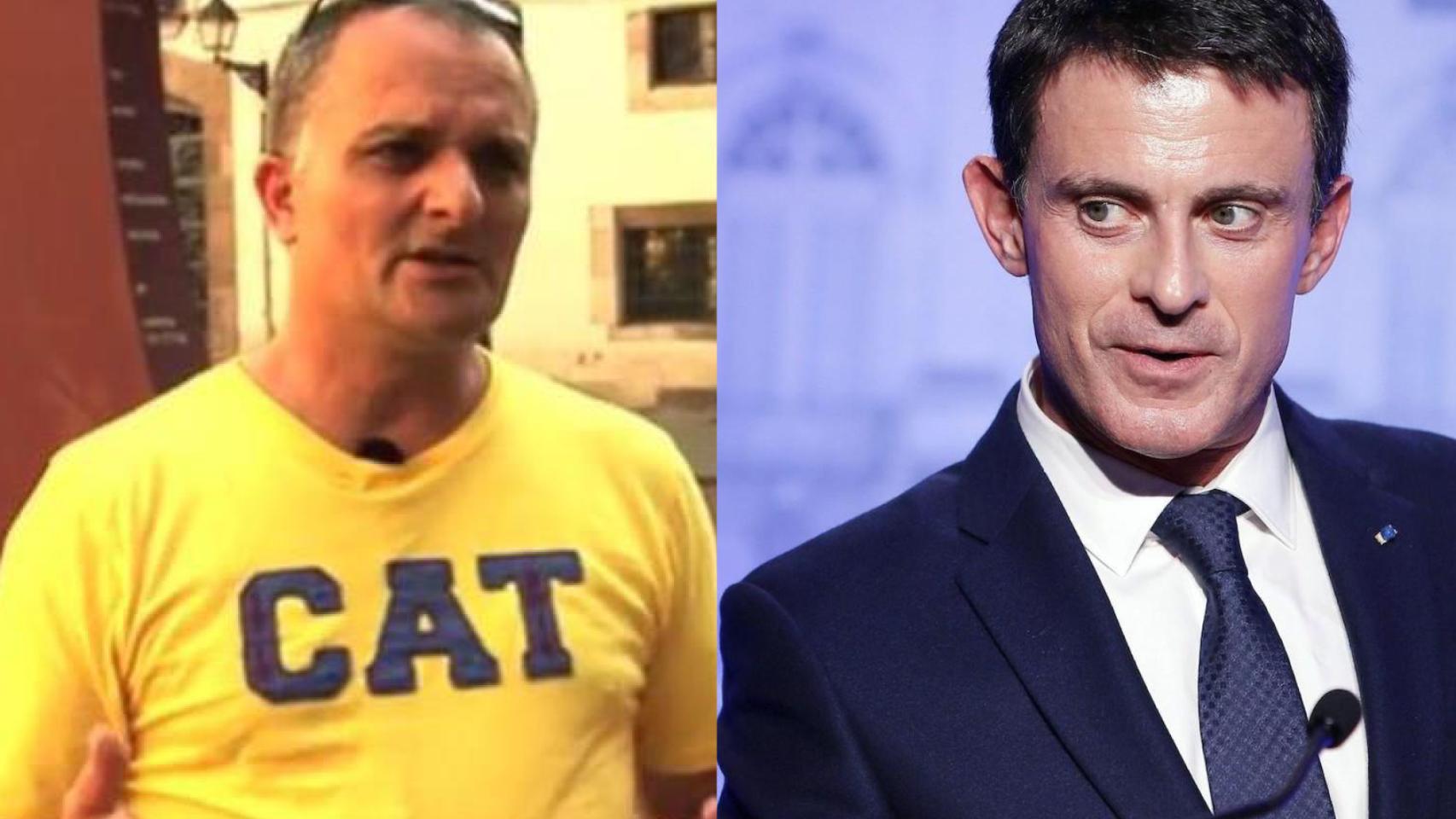 Toni Albà y Manuel Valls