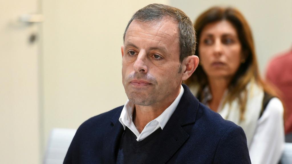 El expresidente del FC Barcelona, Sandro Rosell.
