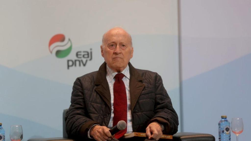 Xabier Arzalluz, histórico presidente del PNV.