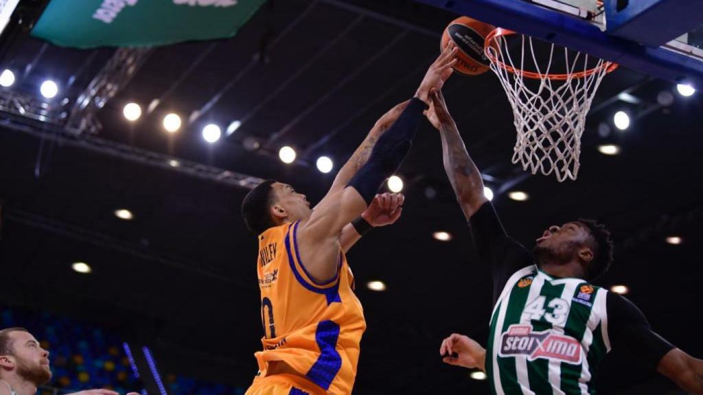 Partido entre el Gran Canaria y el Panathinaikos. Foto: Twitter. (@GranCanariaCB)