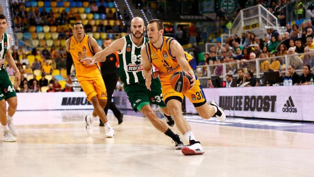 Partido entre el Herbalife Gran Canaria - Panathinaikos. Foto: Twitter. (@GranCanariaCB)