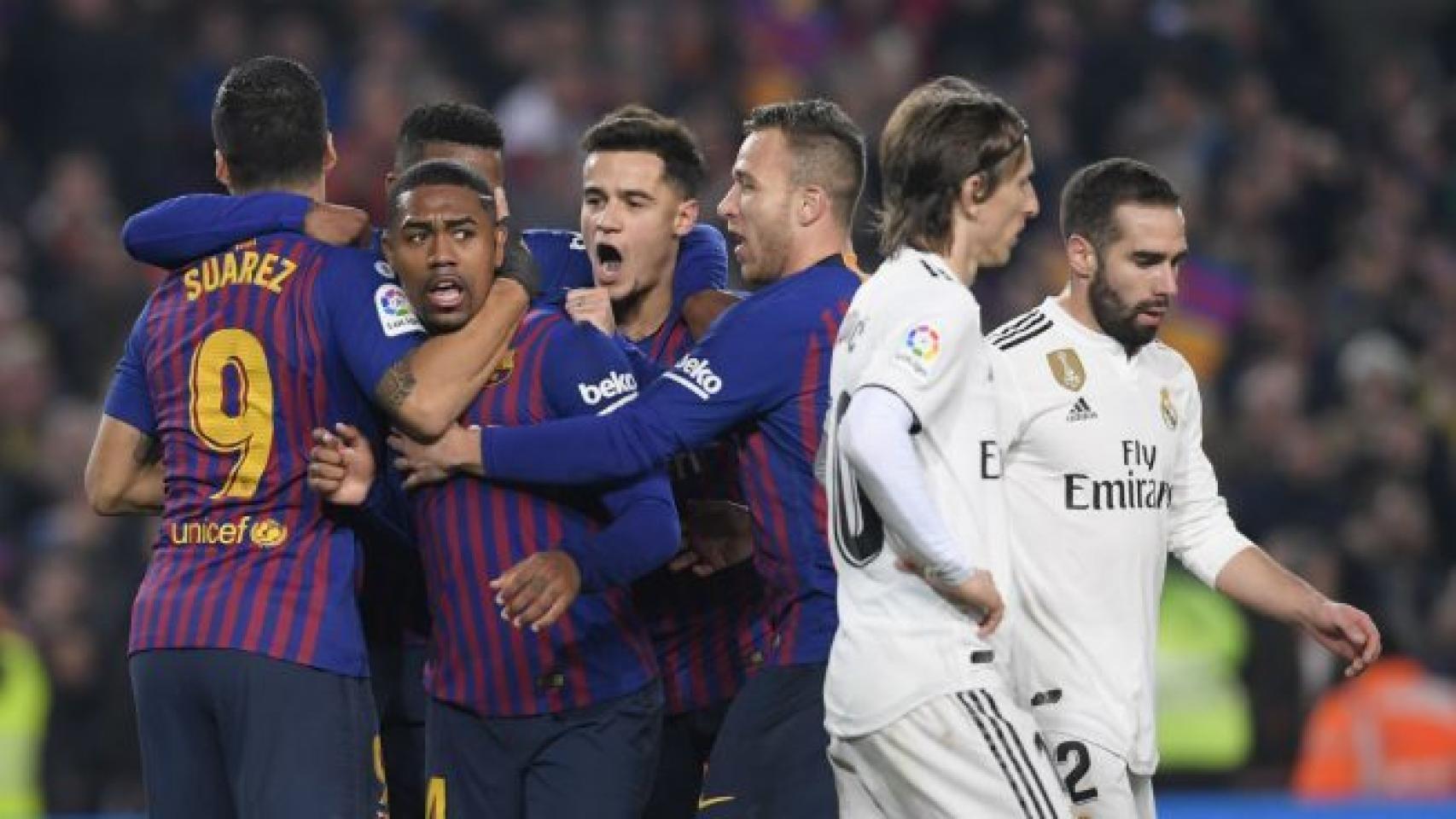 Imagen del 'Madrid-Barça'