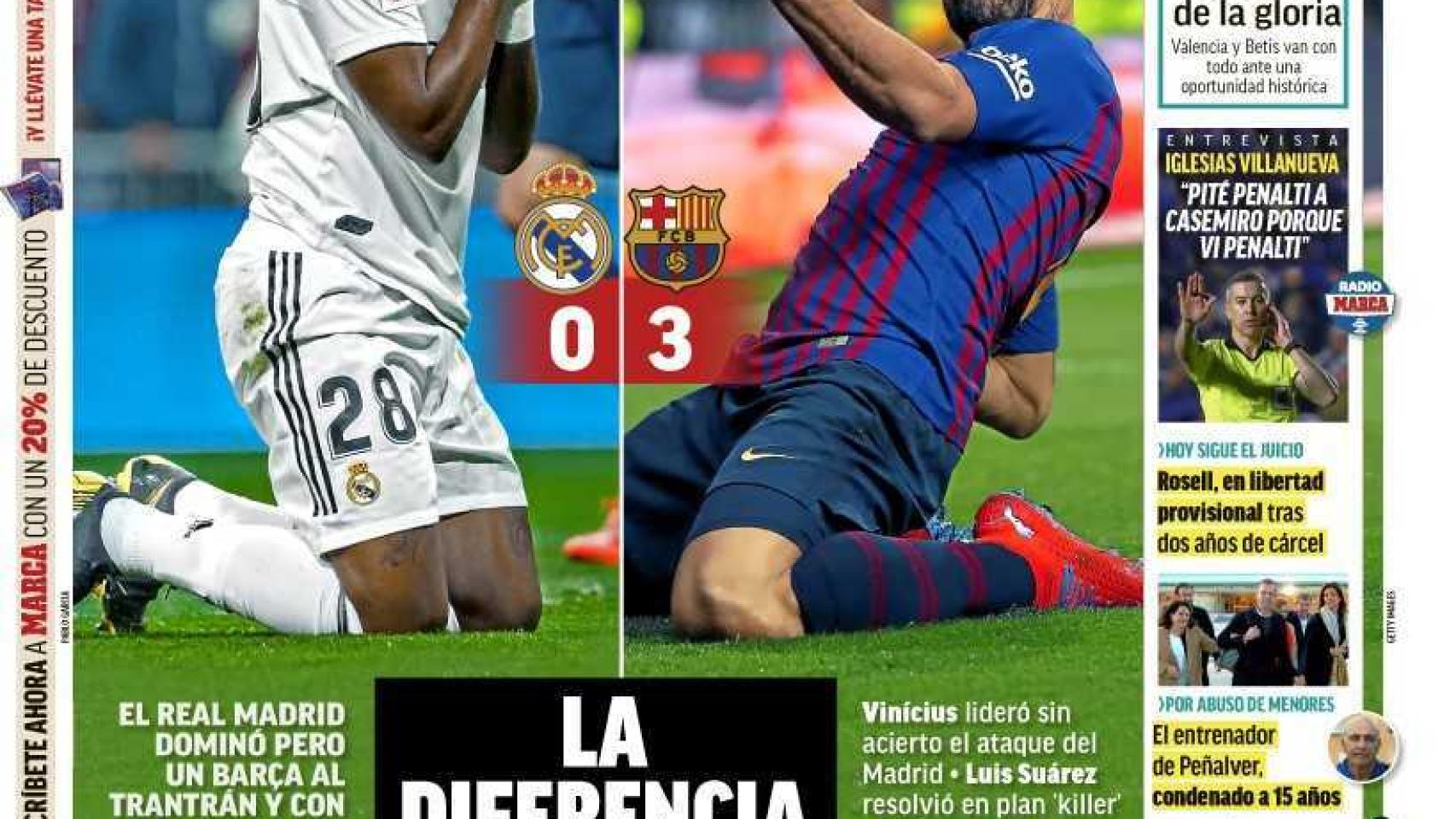 Portada MARCA (28/02/19)