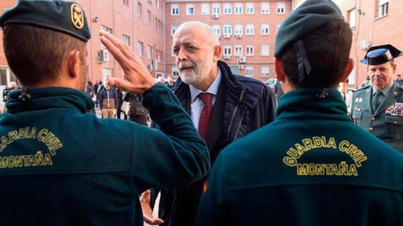 El director de la Guardia Civil, Félix Azón.