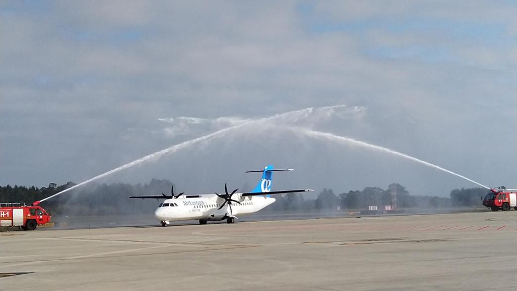 Imagen del vuelo inaugural.