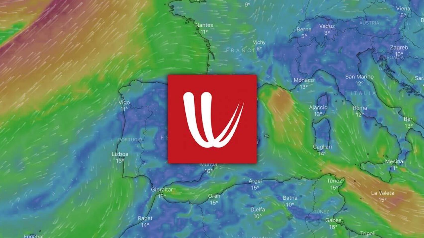 La aplicación del tiempo con los mejores gráficos y radares: Windy