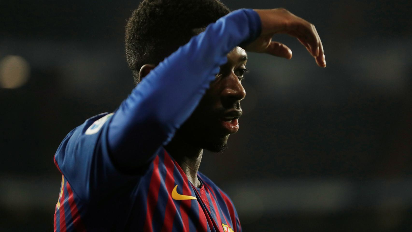 Ousmane Dembele, en El Clásico