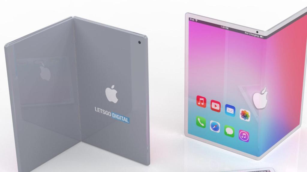 iPad plegable en un concepto.