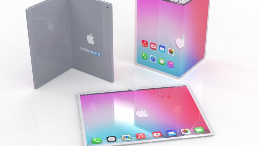 Concepto de iPhone plegable