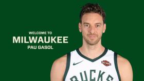 Gasol, nuevo jugador de los Milwaukee Bucks. Foto: nba.com