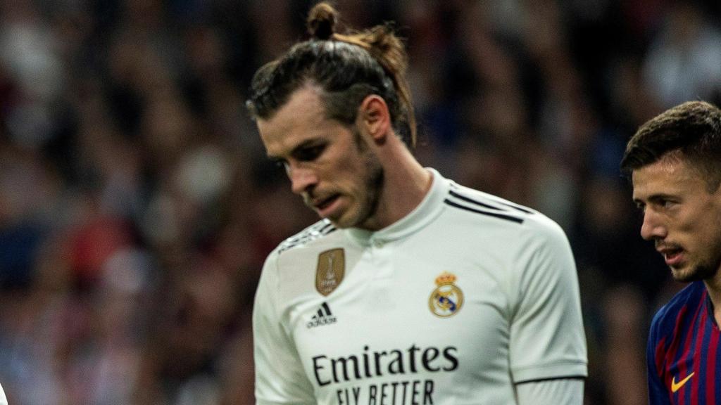 Bale, cabizbajo durante El Clásico
