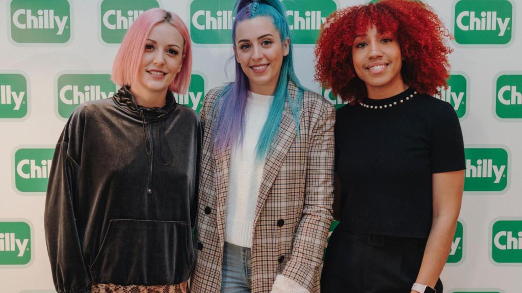 El grupo Sweet California en un evento de Chilly