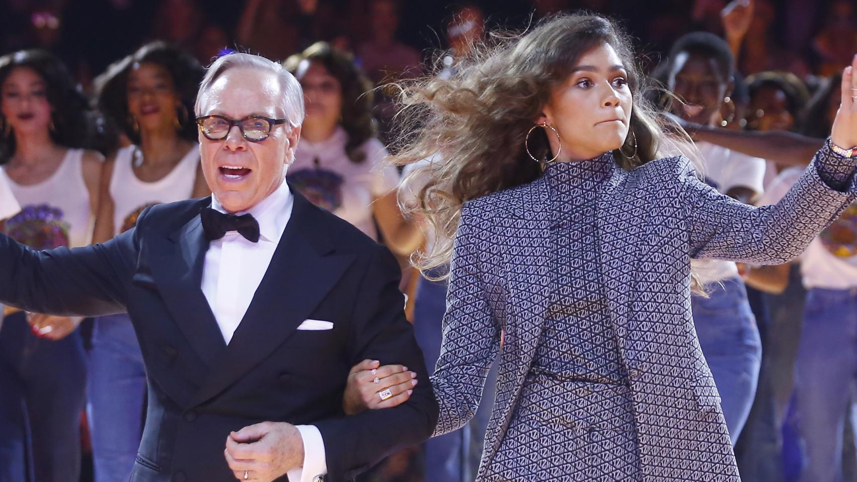 El diseñador Tommy Hilfiger en uno de sus últimos desfiles.