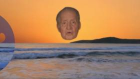 El rey Juan Carlos emulando al sol que ilumina el país en el nuevo vídeo de Joe Crepúsculo.