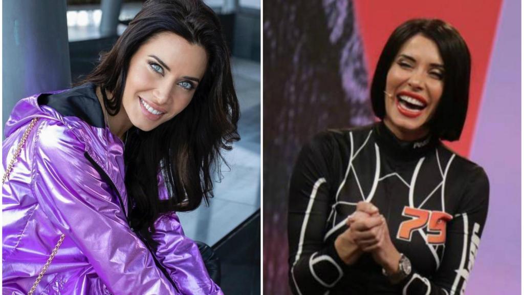 Pilar Rubio, antes y después de su corte de pelo.