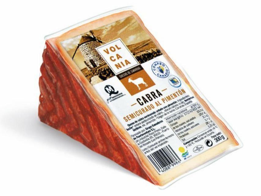 Queso de cabra semicurado al pimentón - Medalla Oro