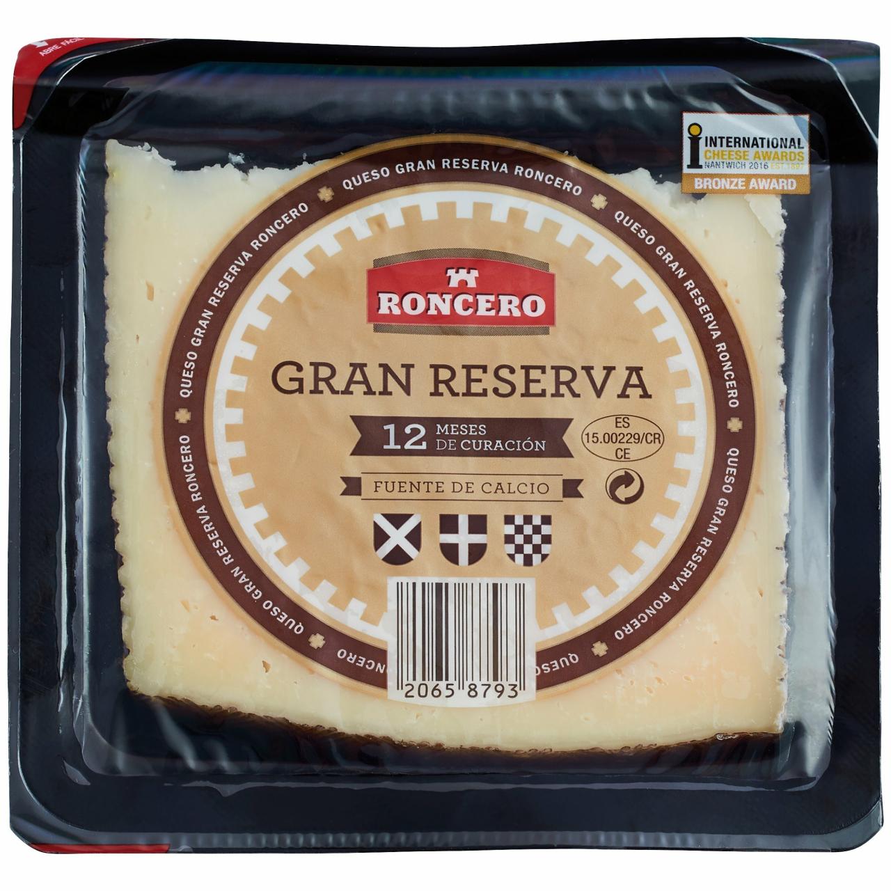 Queso Reserva 12 meses - Medalla Oro