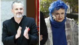 Miguel Bosé y su madre Lucía en montaje JALEOS.